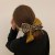 Plaid Bowknot Headband Women's Ponytail Internet Celebrity Large Intestine Hair Band Simple Ins Tie Hair Ribbon Hair Band Women
