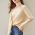 Women's Turtleneck Slim-Fit Sweater 2022 Early Autumn New Korean Style Fashionable Slimming Long Sleeve Inner Wear Sweater Bottoming Shirt