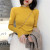 Half Turtleneck Bottoming Shirt Women's 2022 Spring and Autumn New Tight Sweater Korean Style Slim Fit All-Matching Knitwear Inner Wear Blouse