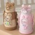 New Children's Thermos Mug 316 Stainless Steel Good-looking Cartoon Bounce Straw Water Cup Girl Student Professional Household