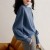 French Style High-Grade Knitwear Women's Elegant Graceful Autumn Outerwear Sweater Fashion Half-High Collar Inner Match Bottoming Shirt Top