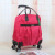 Direct Supply Oxford Universal Wheel Trolley Bag Large Capacity Portable Folding Travel Bag Women's Solid Color Travel Boarding Luggage