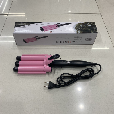 Big and Small Wave Three Tube 22mm Egg Hair Curler