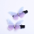 Fairy Flying Silk Yarn Butterfly Barrettes Mori Girl Headdress for Taking Photos Double-Layer Net Red Three-Dimensional Butterfly Hairpin