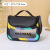 New Transparent Makeup Wash Bag Portable PVC Waterproof Portable Good-looking Storage Bag Stitching Cosmetic Bag Wholesale