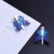 Small Butterfly Tweezers Dreamy Sweet Side Clip Fairy Girls' Hairpin Hair Accessories Ins Style Butterfly Clip Fringe Clip
