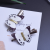Fresh Girl Butterfly Barrettes Hairpin Accessories Internet Celebrity Flannel Simulation Butterfly Clip Fairy Forest Bang Clip