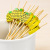 Creative Disposable Pineapple Fruit Toothpick Cocktail Sticks Skewed Dessert Cake Fork Sandwich Sticks 100 Pcs/Bag