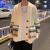 Sweater Coat Men's Autumn Cardigan Oversize Idle Style Spring and Autumn Long-Sleeved Sweater Loose Top Fashion Brand