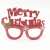 New Christmas Decorative Glasses Adult Christmas Gifts for Children Holiday Supplies Party Creative Glasses Frame Wholesale