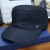 New Autumn and Winter Flat-Top Cap Warm Earflaps Cap Casual All-Matching Men's Fleece-Lined Middle-Aged and Elderly Dad Peaked Cap