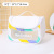 New Transparent Makeup Wash Bag Portable PVC Waterproof Portable Good-looking Storage Bag Stitching Cosmetic Bag Wholesale