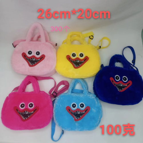 022 New Bobbi Doll Messenger Bag Cartoon Toddler Zipper Multi-Color Embroidered Blue Female Small Single Child Bag 
