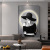 Entrance Painting Character Beauty Living Room Sofa Background Wall Floor Painting Modern Light Luxury Black and White Art Painting