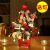Christmas Mini Christmas Tree Ornaments 50cm Desktop Christmas Tree with Lights Golden Red Set Christmas Tree