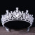 Bride Headdress Crown New European and American Luxury Rhinestone Crystal Wedding Dress Dinner Birthday Ball Show Dress Crown