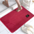 Fluff Absorbent Floor Mat Entrance Kitchen and Bedroom Bathroom Toilet Bathroom Non-Slip Rugs Red Carpet Stain Resistant