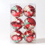 Wholesale Christmas Ball Hand-Painted Pattern Christmas Ball Christmas Tree Decorative Ornaments Plastic Plating Ball Christmas Decorations