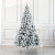 Christmas White Flocking Christmas Tree PVC Simulation Falling Snow Christmas Tree Made Snow Pine Tree Shopping Window Decorative Tree