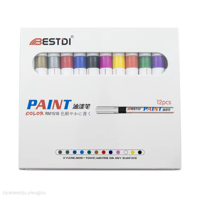 Color Painting Pen DIY Graffiti Pen Art Painting Paint Fixer