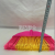 Set Sweep Plastic Broom Set Broom Dustpan Broom with Rod Household Cleaning Broom Two-Piece Soft Wool Cover Sweep