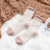 Autumn and Winter New Color Matching Warm Thickened Room Socks Towel Sleep Socks Half Velvet Coral Fleece Socks Female Wholesale