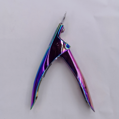 A Cross-Type Shear Nail Tip Scissors U-Shaped Scissors Parallel Scissors Nail Clippers Crystal Nail Extended Glue Manicure Nail Beauty Tools Products