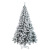 Christmas White Flocking Christmas Tree PVC Simulation Falling Snow Christmas Tree Made Snow Pine Tree Shopping Window Decorative Tree