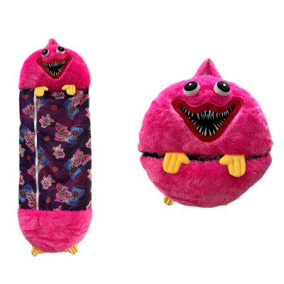 Cross-Border Poppy Playtime Sausage Monster Plush Toy Game Doll Bobbi Children Sleeping Bag Best-Selling New Type