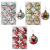 Wholesale Christmas Ball Hand-Painted Pattern Christmas Ball Christmas Tree Decorative Ornaments Plastic Plating Ball Christmas Decorations