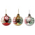 Wholesale Christmas Ball Hand-Painted Pattern Christmas Ball Christmas Tree Decorative Ornaments Plastic Plating Ball Christmas Decorations