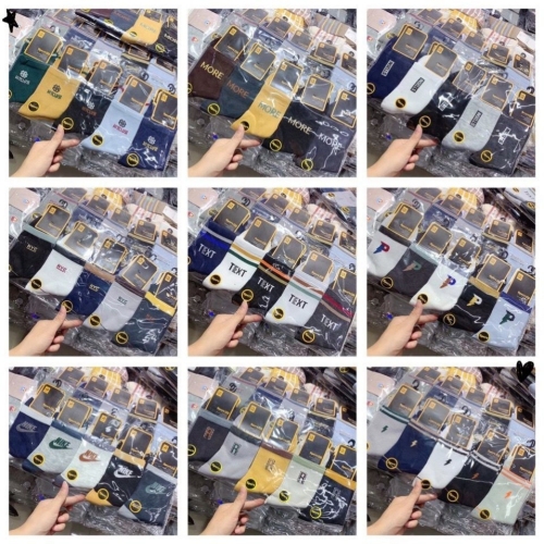 free shipping men‘s socks tube socks autumn and winter men‘s middle tube socks tube socks trendy socks