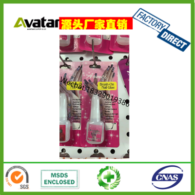 AOMEI Aamei AOMEI 5 Second Waterproof False Nail Extension Glue Sticker Rhinestone Nail Art Glue For Nail Tip