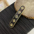 Korean New Gold-Plated Enamel Letter Flower Barrettes High Sense Fashion Duckbill Clip Internet Celebrity Hair Accessories for Women