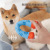 Sound Bite Dog Toy Ball Molar Rod Teeth Cleaning Dog Toothbrush Interactive Amazon New Pet Food Leakage Toy