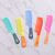 Small A9 Color Plastic Hairbrush Candy Color Striped Comb 1 Yuan Store Department Store Wholesale Comb Floor Amortization Gift