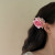 Dew Rose Atmosphere French Retro Artificial Flower Barrettes Fairy Temperamental Minority Design Liu Seaside Clip