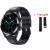 New AMOLED HD round Screen Sports Watch Heart Rate Health Monitoring Bluetooth Music Smart