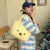 Cute Pooh Cartoon Tote 2022 New Personality Large Capacity Girl Heart Shoulder Bag Sweet Plush Bag