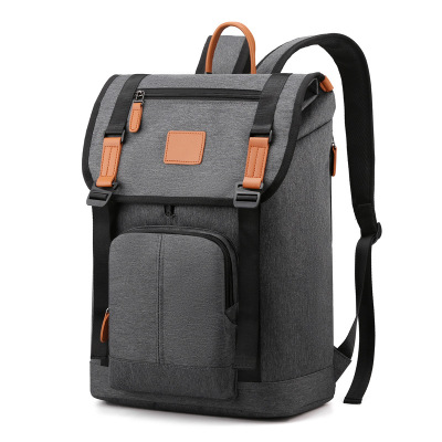 Cross-Border New Arrival USB Computer Backpack Men's Oxford Cloth Business Backpack Multi-Functional Large Capacity Notebook Bag Women