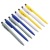 Amazon Bullet Blue Plastic Cartoon Ballpoint Pen Push Type Good-looking Simple Advertising Marker Custom Wholesale