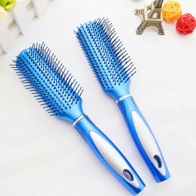 9543 Blue Comb Straight Comb Hairdressing Comb Blow Hair Comb BB Head Comb Value Hair Comb