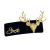 2022 Autumn and Winter Hair Accessories New Antlers Personality BB Clip Side Clip Side Clip Letters All-Matching Fashion Accessories Bang Clip Women
