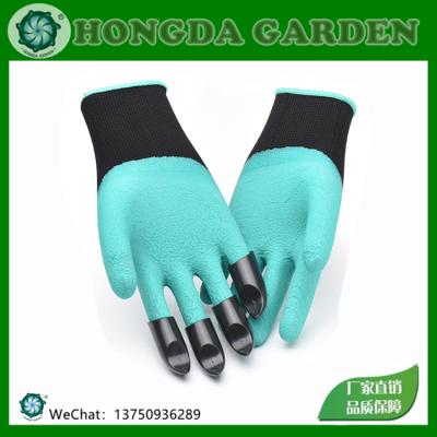 Black Paw Garden Gloves Dipped with Paw Hortpark Digging Gloves Plant Planting Gloves