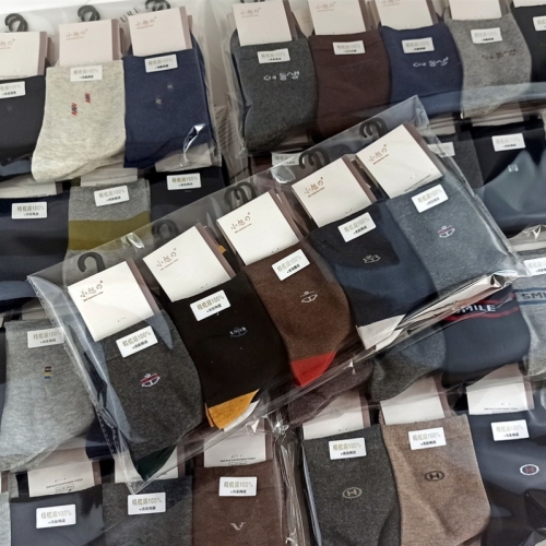 [recommended by the seller] men‘s socks autumn and winter business cotton socks thickened men‘s socks mid-calf stall socks wholesale