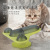 Amazon New Cat Toy Funny Cat Windmill Turntable Slow Tableware Food Leakage Feeding Funny Self-Feeding Toy