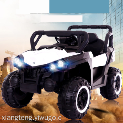New Children's Four-Wheel Drive off-Road Vehicle Baby Novel Intelligent Electric Light-Emitting Toy Stall Gift