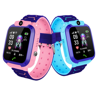 Q12 Children's Smart Watch Children's Waterproof 5 Generation Smart Watch Phone Positioning Watch Waterproof