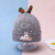 Autumn and Winter Baby Boys and Girls Cute Bunny Super Cute Baby Warm Ear Protection Cotton Woolen Cap Knitted Hat