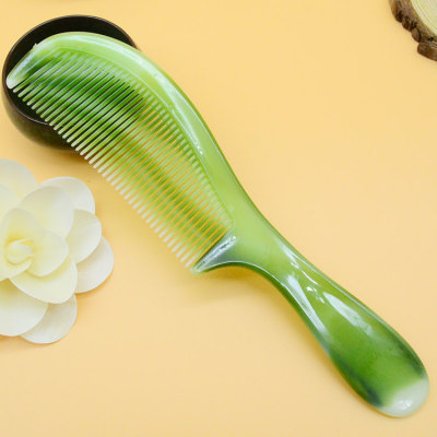 Ee79 Factory Discount Continuous Hair Plastic Comb Imitation Jade Comb 2 Yuan Shop Wholesale Plastic Comb